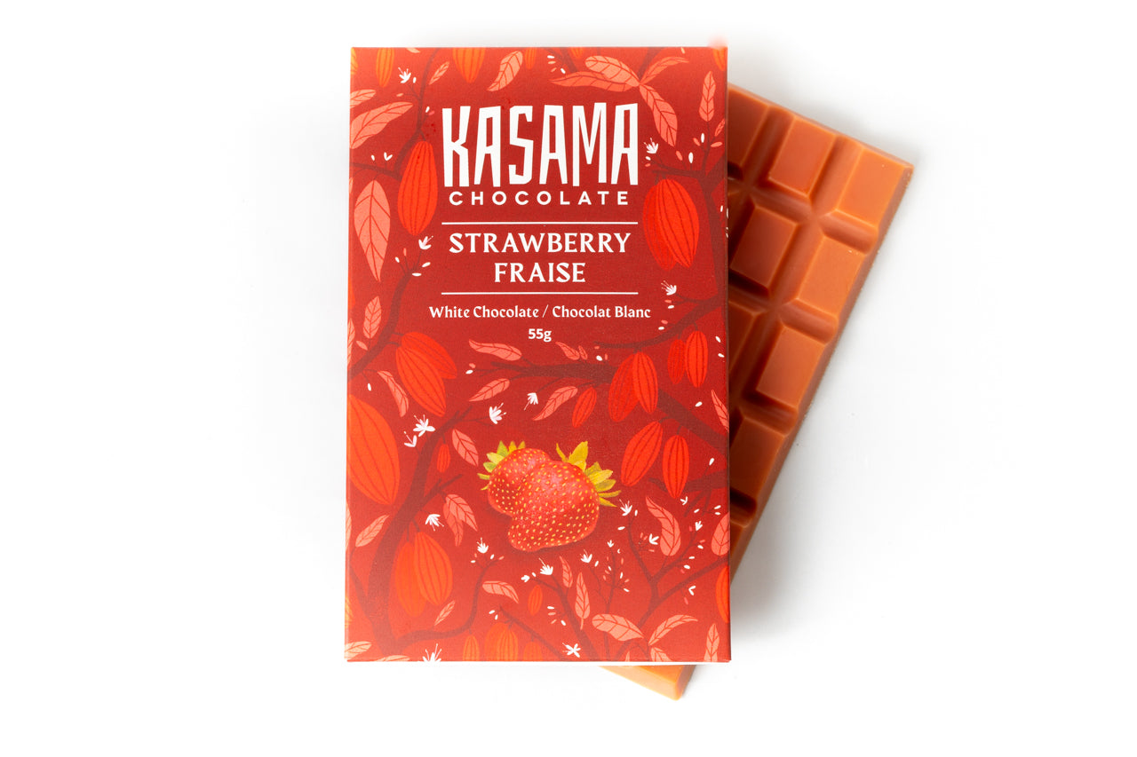 World's finest chocolate | Kasama - Strawberry White