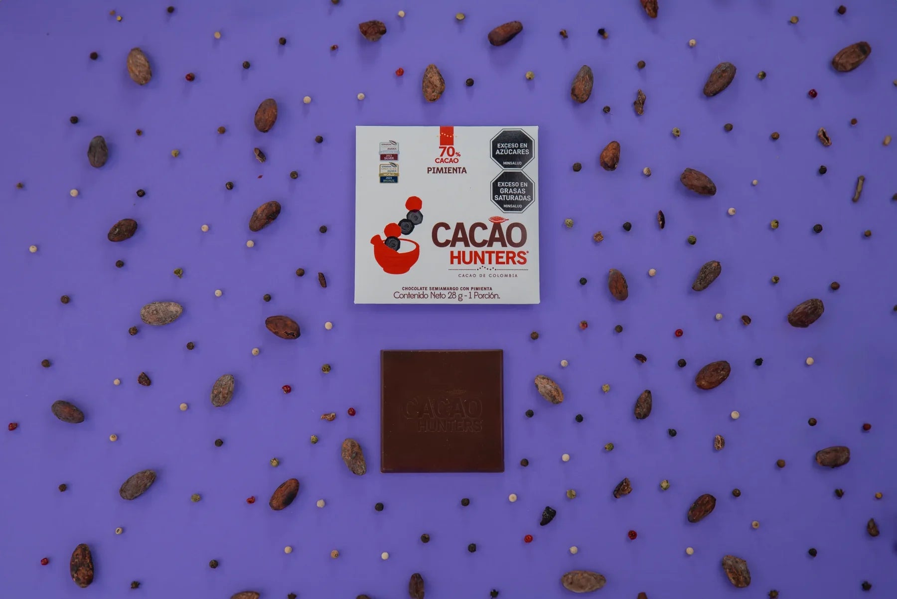 best chocolates in the world | Cacao Hunters - Pimienta 70%