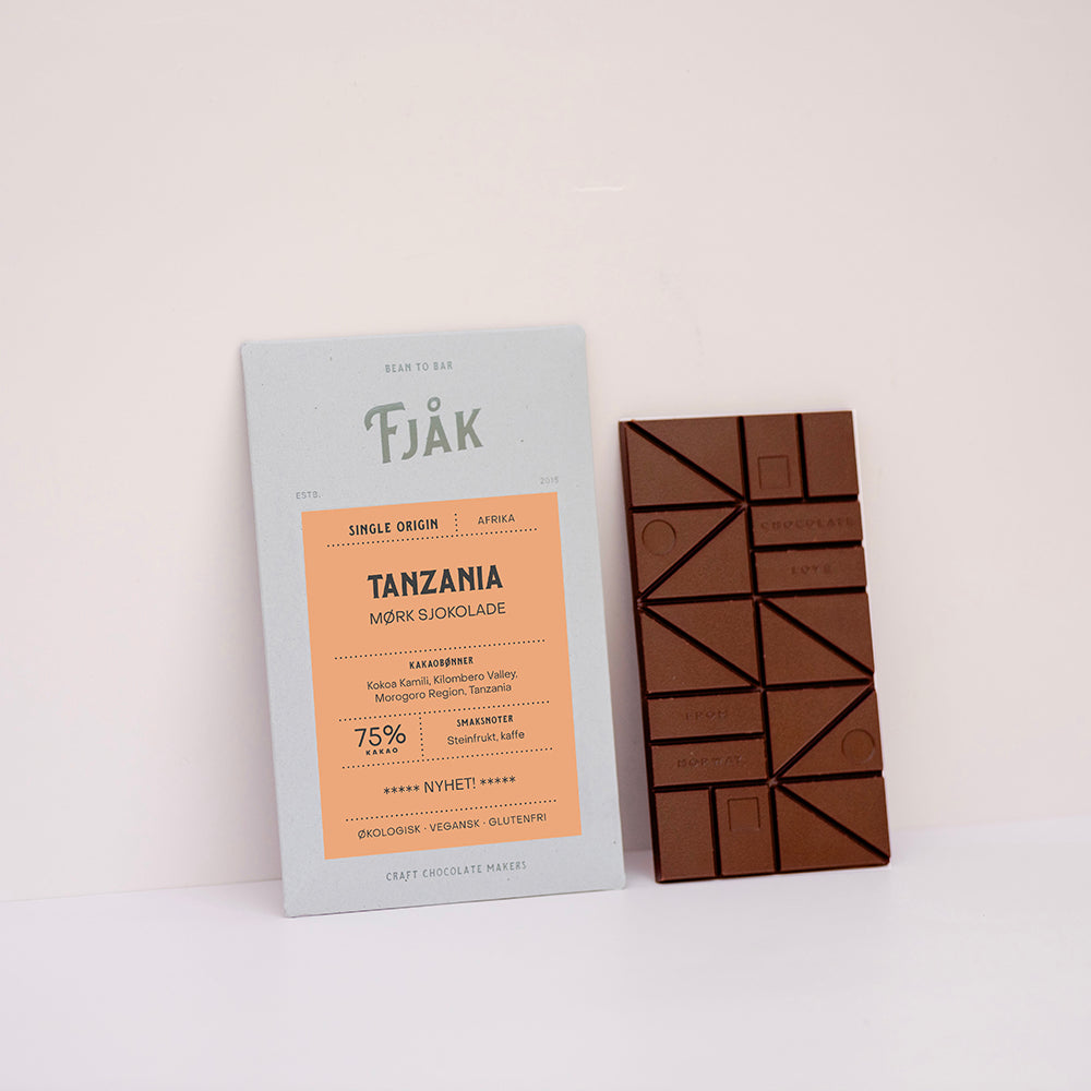 The Best European Dark Chocolate 2024 - Fjak - Tanzania, Kokoa Kamilli 75%