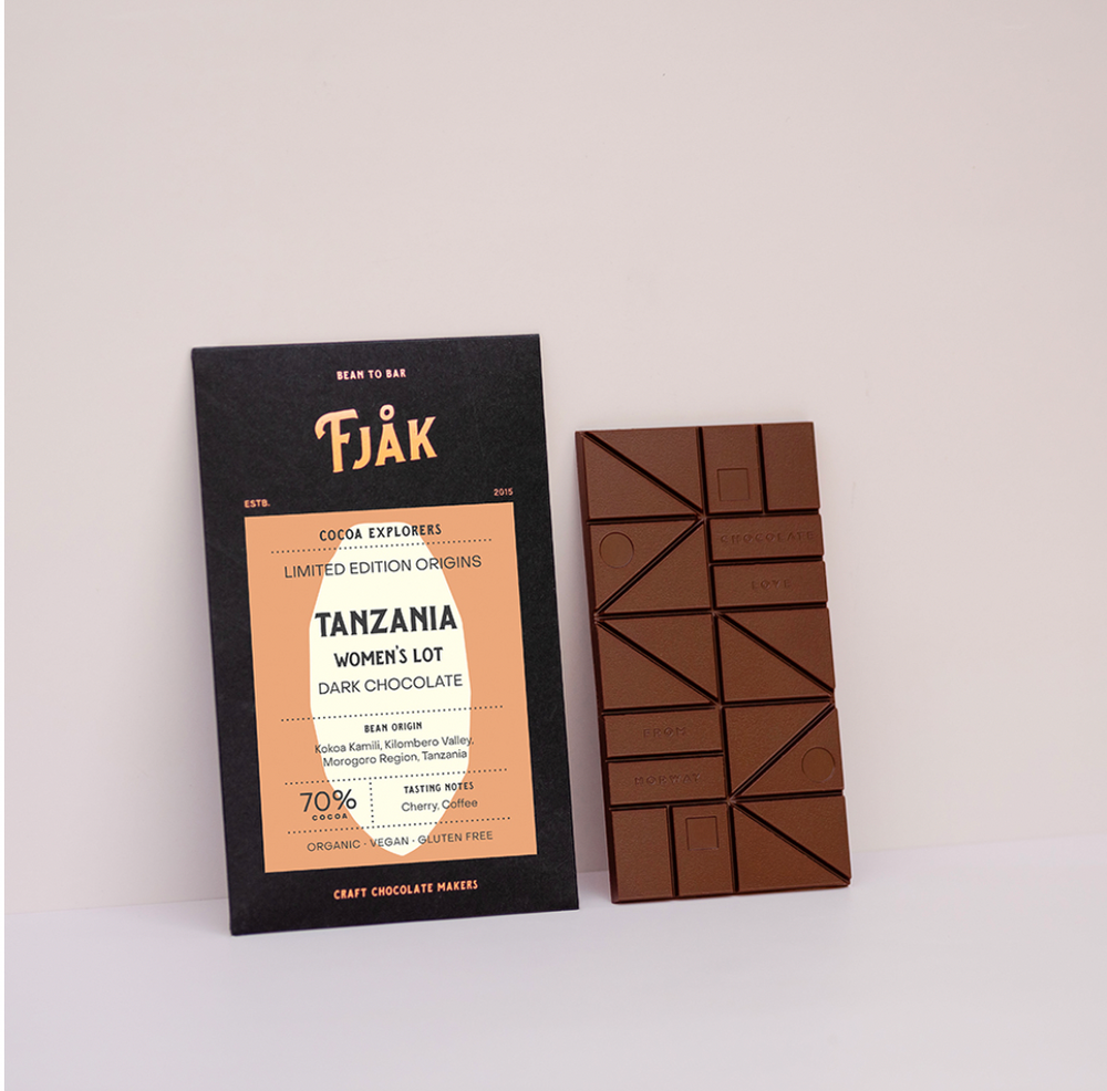 Fjak - Tanzania Women's Lot 70% | The Best European Dark Chocolate 2023