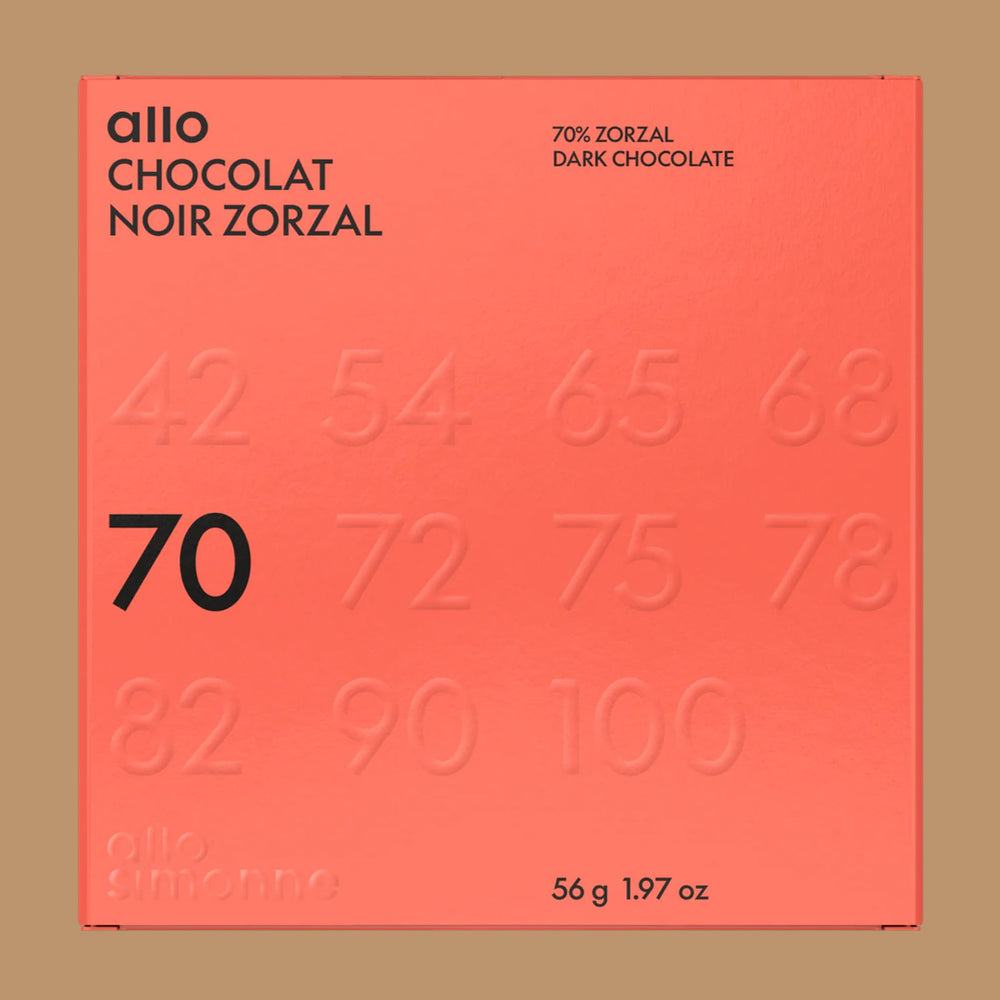 Dark Chocolate | Allo Simonne - Zorzal 70%, Dominican Republic
