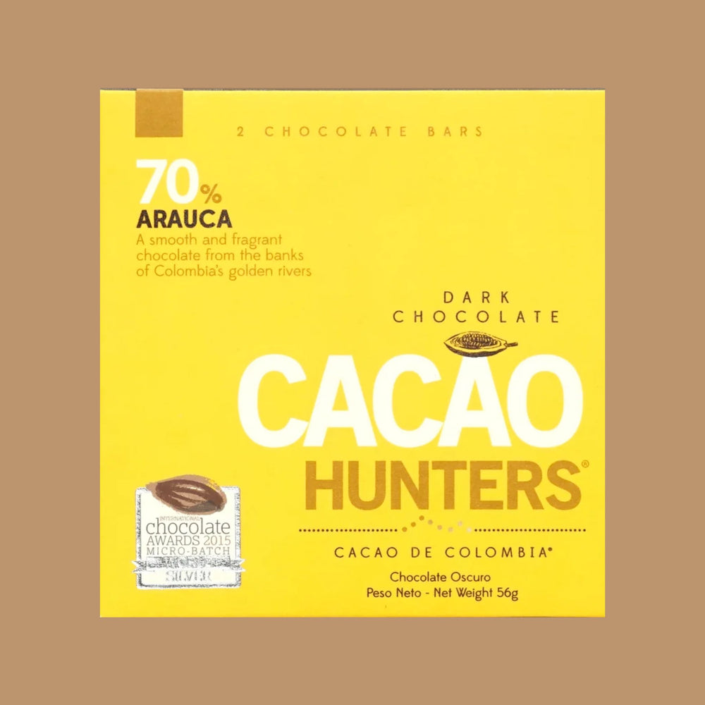 Cacao Hunters Chocolate - Arauca 70%