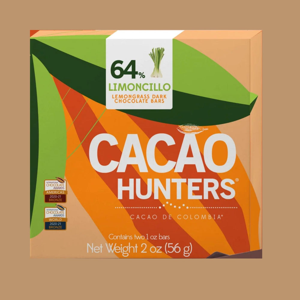 Dark Chocolate | Cacao Hunters -  Limoncillo (Lemongrass), 64%