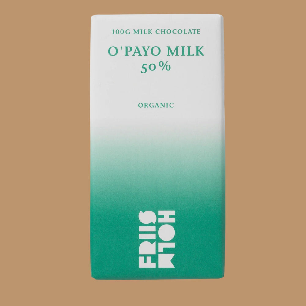 Friis-Holm - O'Payo Milk 50% | The Best European Milk Chocolate 2024