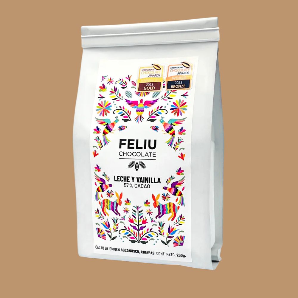 Pure Hot Chocolate | Feliu Chocolate - Milk Vanilla 57%