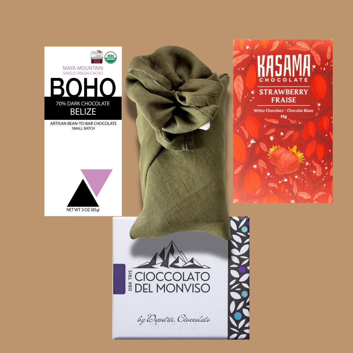 The White Chocolate Trio — 3 Award-Winning Bars