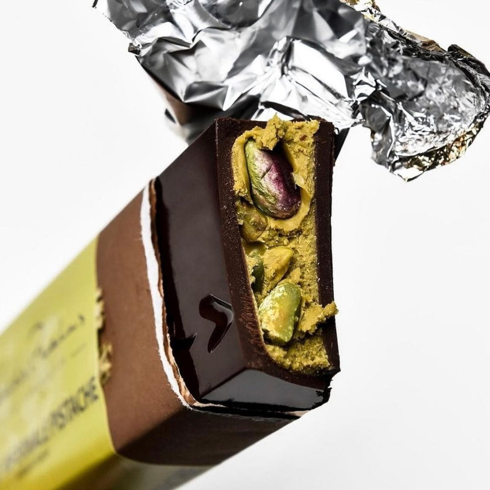 Pralus - Barre Infernale Pistache | United States Chocolate Gift Delivery