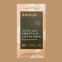 OBOLO - White Chocolate - Chilean Hazelnut & Wheat Coffee - Hello Chocolate®