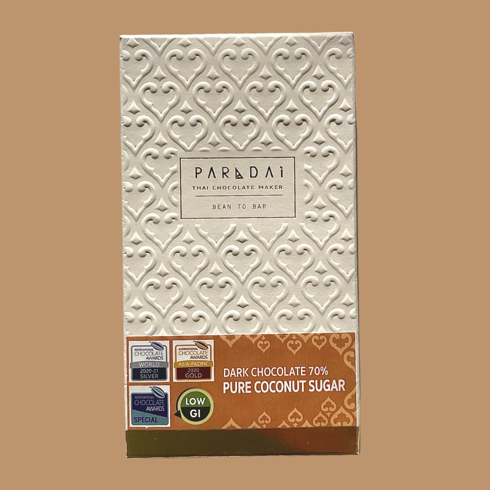 Fine Dark Chocolate - Paradai Pure Coconut Sugar 70%