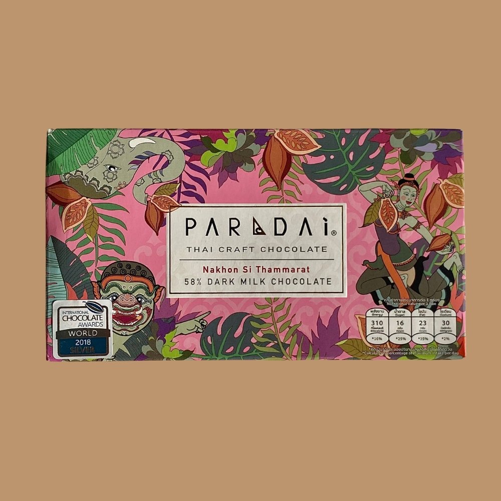 PARADAi - Milk Chocolate - Nakhon Si Thammarat 58% - Hello Chocolate®